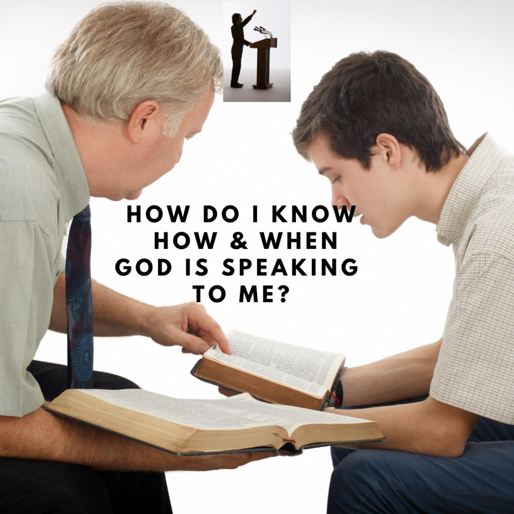 How To Know When and How God Is Speaking To You - DIVINE DYNAMITES